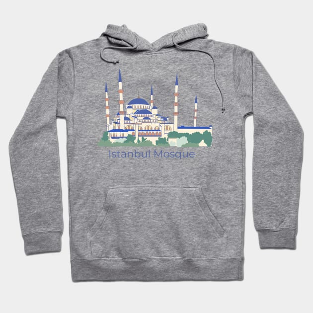 Istanbul Mosque Hoodie by MajorCompany